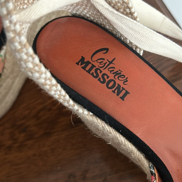 Castañer x Missoni Carina Wedge Espadrilles Sz 39 - Picture 3 of 7